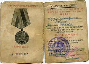 Комплект доков на гвардии красноармейца.