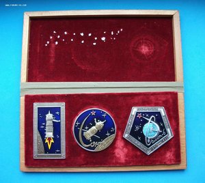 3 Космических вымпела, грузовых кораблей ЛМД --- РАРИТЕТ !!!