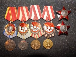 Комплект.Ленин.3 БКЗ.2 КЗ.+медали.ядерные испытания.