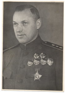 Рокоссовский К.К. - генерал-армии с наградами.