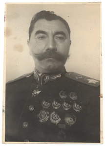 Буденый С.М. - Маршал СССР с наградами.