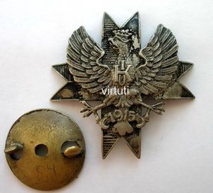 Польша. RP. Полковой Знак 1-й полк уланов. Солдатский.Редкий