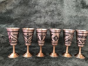 Рюмки "Кубачи". Подарочный набор. Коробка.