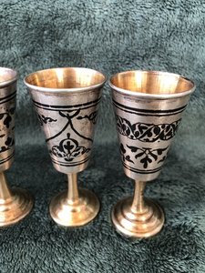 Рюмки "Кубачи". Подарочный набор. Коробка.