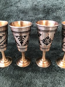 Рюмки "Кубачи". Подарочный набор. Коробка.