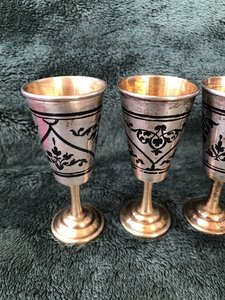 Рюмки "Кубачи". Подарочный набор. Коробка.