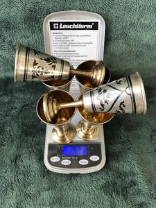 Рюмки "Кубачи". Подарочный набор. Коробка.