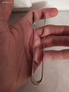 Серебряные щипцы для сахара, 875 проба