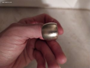 Серебряные щипцы для сахара, 875 проба