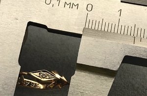 Серёжки 583 проба Бриллианты