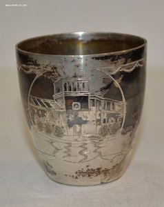 Набор стопок-6 шт. Серебро 875.