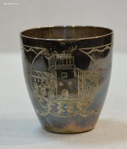 Набор стопок-6 шт. Серебро 875.