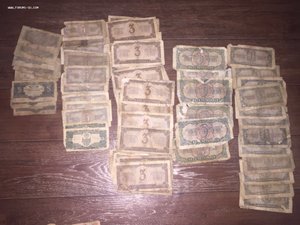 Куча бон. Червонцы + другие боны одним лотом (66шт.)