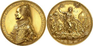 Медаль Марии Тюдор 1554 год