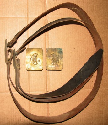 школьные ремни 2шт и 2 пряжки, 1950е годы