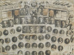 14 Больших групповых фото Знамена Большевики и тд.