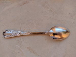 Три серебряные чайные ложки, 875 проба