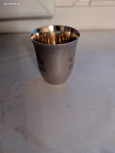 Серебряная стопка, 875 проба СССР