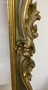 Дореволюционная рама для картины. Золочение. Огромная.