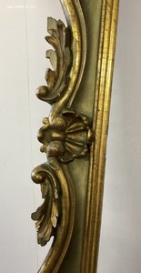 Дореволюционная рама для картины. Золочение. Огромная.