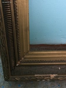 Дореволюционная рамка от картины. РАБОТА!!! ОЧЕНЬ КРАСИВАЯ!!