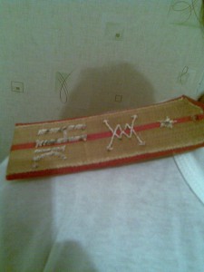 ПОГОНЫ ПРАПОРЩИКА