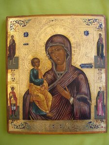 Икона "Иерусалимская Божия Матерь".
