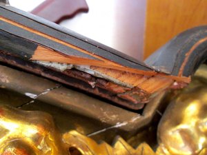 Киот под Икону Аналойного размера. 19 век