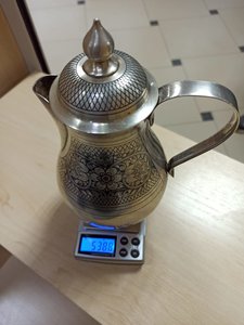 Кофейник " КУПЕЦ" Северная чернь