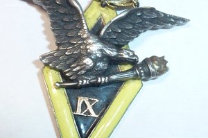 Серебряный жетон с орлом.Прошу оценить