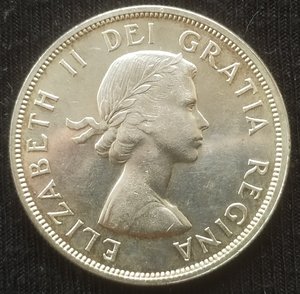 1 доллар 1961 (Канада) "Индейцы на каноэ"