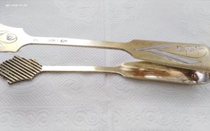 Щипцы для сахара  875 пробы.