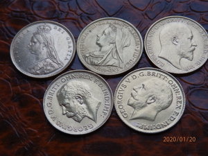 1/2 соверена. 5 шт.