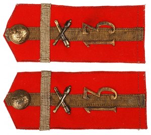 Погоны ефрейтор разведчик 13 арт.бригада