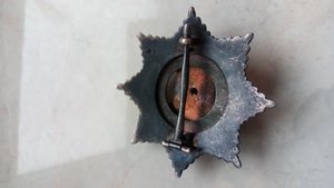 ЮГОСЛАВИЯ. Орден Военных заслуг 3 ст, шикарная патина