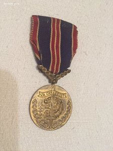 Медаль чехословацкая c ljrjv на советского бойца