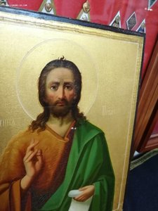 Икона Иоан Предтеча. АФОН