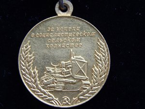 Малая Золотая медаль ВСХВ ( крест на радиаторе, без №)