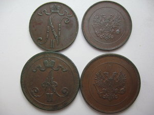 5,10 Пенни 1913,1917,1865,1917