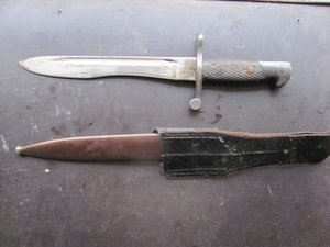 Штык обр. 1941 г. к винтовке  Маузера, обр. 1916 г. Испания