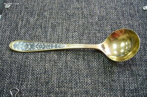 Ложка для варенья северная чернь