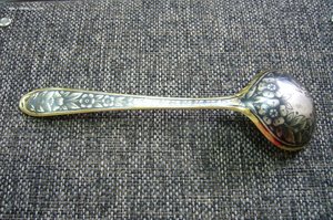 Ложка для варенья северная чернь