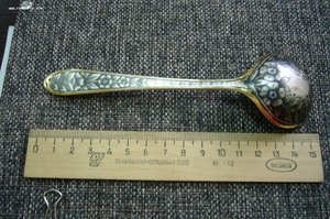Ложка для варенья северная чернь