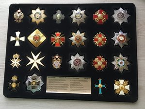 коллекция Ордена Российской Империи планшет 22 шт +22 журнал