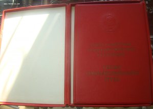 Большая грамота к ГСТ в коробке+док на госпремию