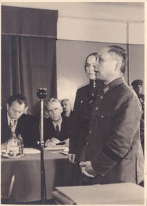 Судебный процесс. Дело атамана Семёнова.Москва,1946 год.