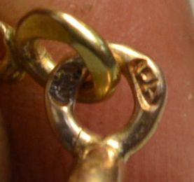 Цепочка золотая женская 56 проба 140 см 28.35 грамм