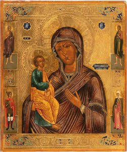 Икона "Иерусалимская Божия Матерь".