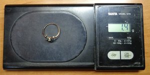 колечко 585 пр