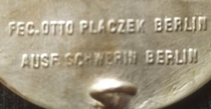 нагруд.мор.знак Кригсмарине " За прорыв морской блокады"